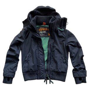 Superdry Jacket - The Windbomber - Women's M - Black